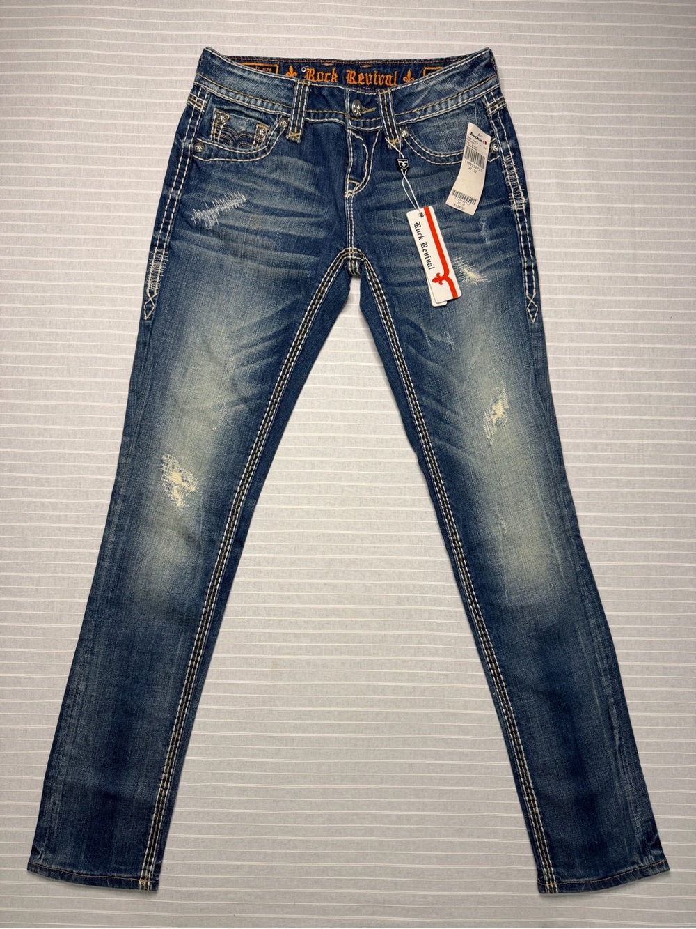 👖 Rock Revival Denim Skinny Jeans – Size 27 NWT